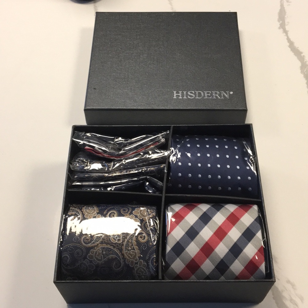 Hisdern ties and pocket squares